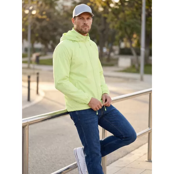  Jachetă pentru bărbați ALTISPORT NoPrint NP/ALM2311NJ GALBEN DESCHIS 
