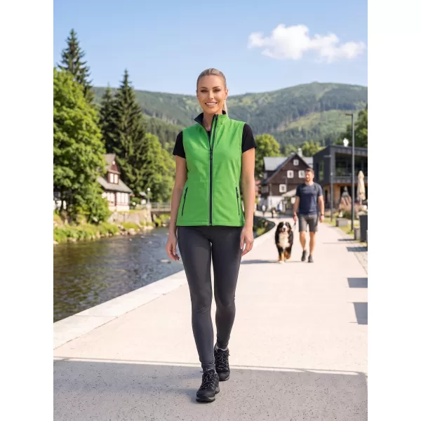  Vesta softshell dama ALTISPORT NoPrint NP/ALW7211NJ VERDE/MARINE 