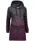 Hanorac funcțional premium pentru femei ALTISPORT VOJ/ALW045MI03 VIOLET/NEGRU