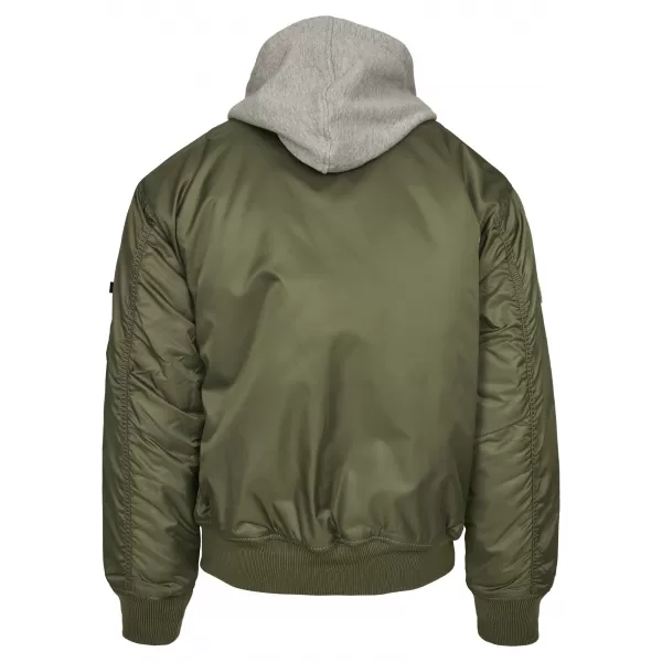  Sacou BRANDIT HOODED MA BD3150 MĂSLIN/GRI 