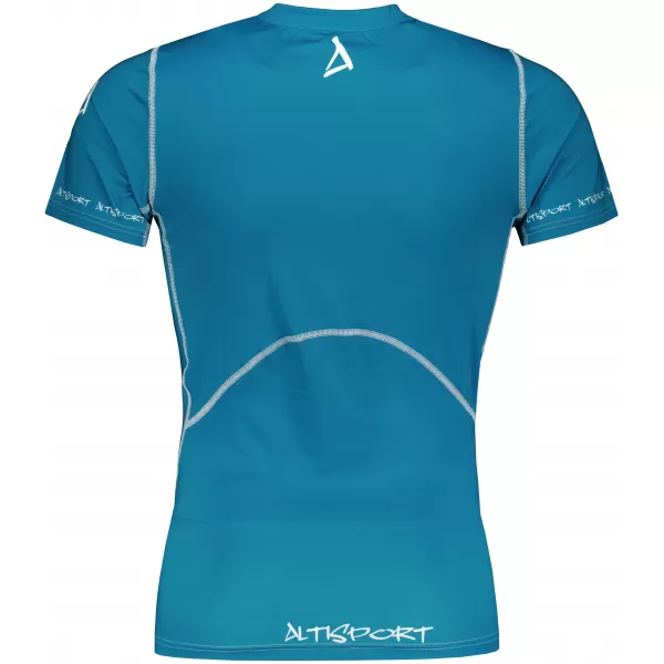  Tricou de compresie funcțional premium cu mâneci scurte pentru bărbați ALTISPORT VOJ/ALM000TR04 ROȘU 