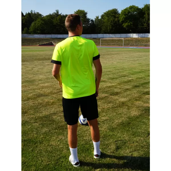 Tricou funcțional premium pentru bărbați ALTISPORT VOJ/ALM040TR01 GALBEN NEON 