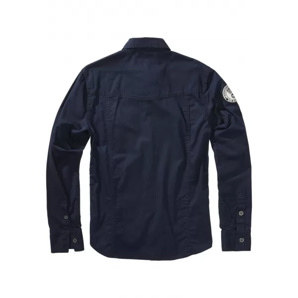  Cămaşă BRANDIT LUIS VINTAGE BD4023 MARINA 