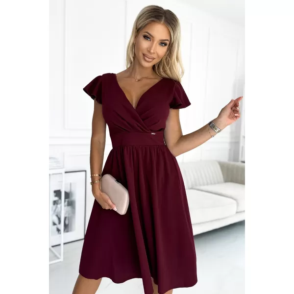  Rochie NUMOCO MATILDE 425-4 ROŞU 