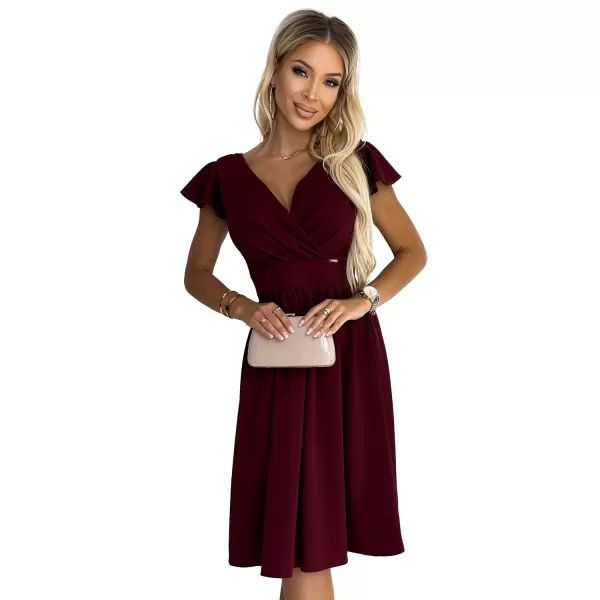  Rochie NUMOCO MATILDE 425-4 ROŞU 