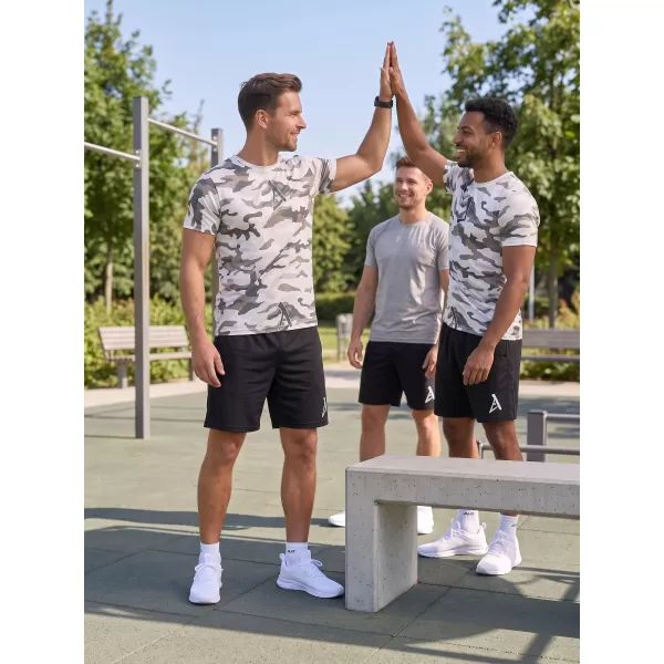  Tricou funcțional premium pentru bărbați ALTISPORT VOJ/ALM038TR01 ALB 