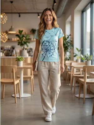 Tricou funcțional premium pentru femei ALTISPORT VOJ/ALW035TR01 VIOLET