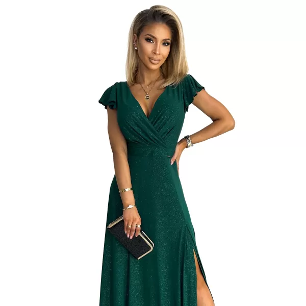  Rochie NUMOCO CRYSTAL 411-1 VERDE 