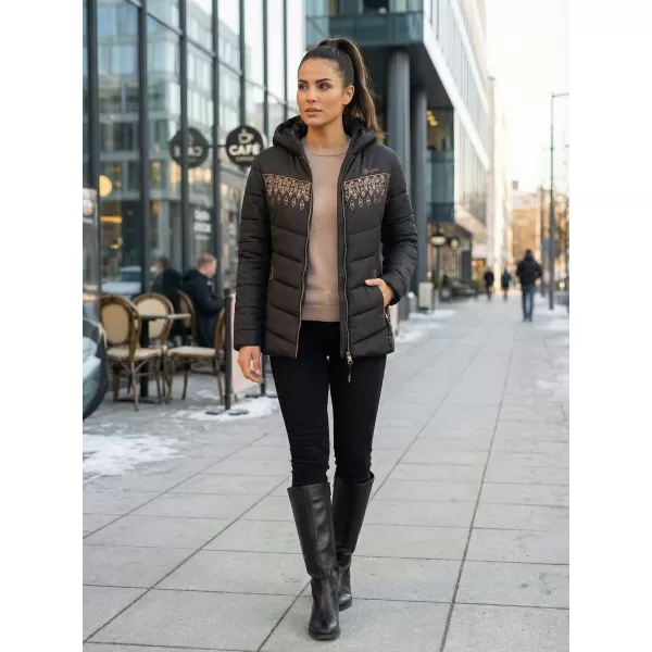  Geaca de dama ALTISPORT DELSY NEGRU 