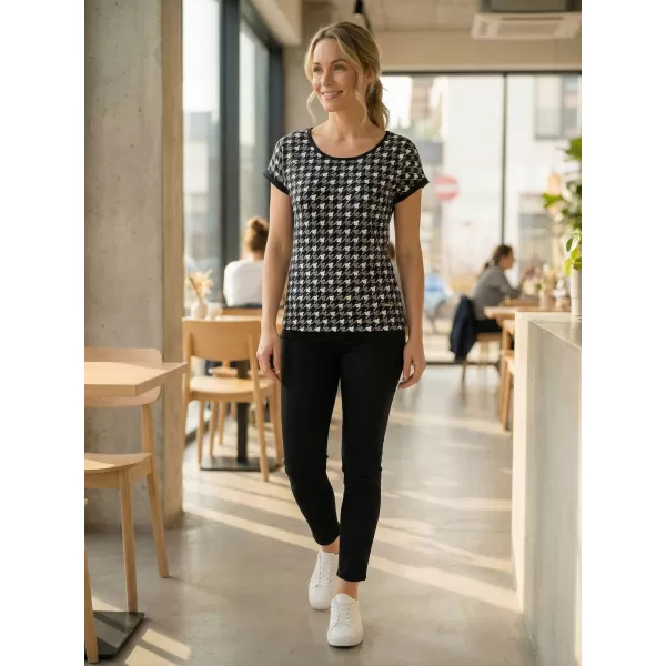  Tricou pentru femei ALTISPORT DORIA NEGRU 