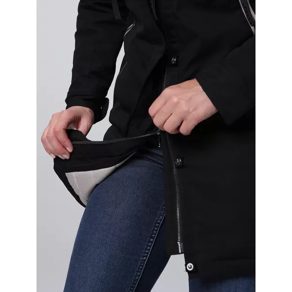  Palton de damă LOAP NABELLA NEGRU 
