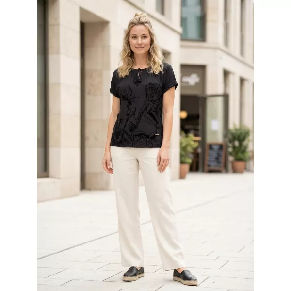 Tricou pentru femei ALTISPORT DEBBI NEGRU 