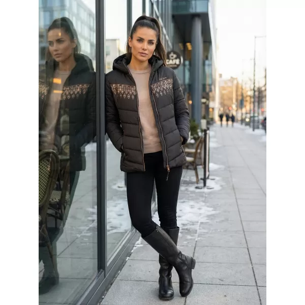  Geaca de dama ALTISPORT DELSY NEGRU 