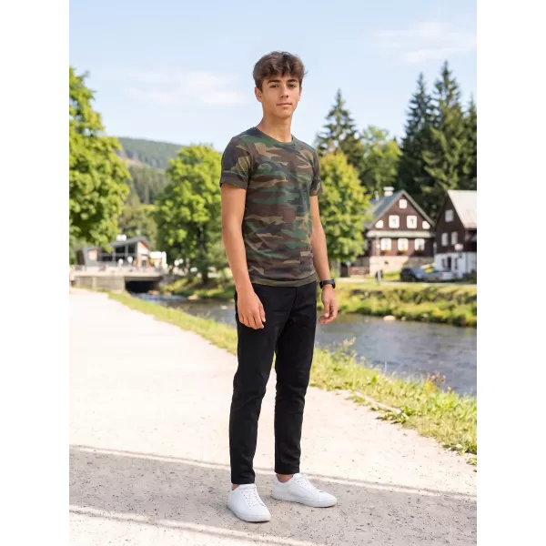  Tricou băieți BRANDIT T BD6017 PĂDURE 