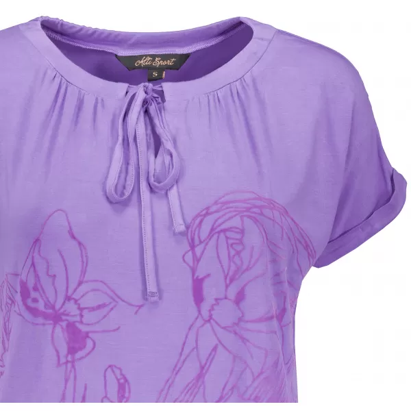  Tricou pentru femei ALTISPORT DEBBI VIOLET 