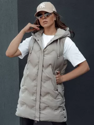Vestă DSTREET TAMIRA BEJ