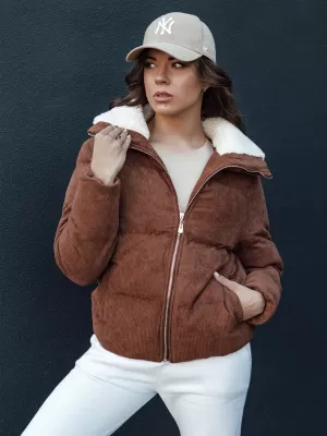 Geacă pentru femei DSTREET TRENDYGLAM TY4360 CARAMEL