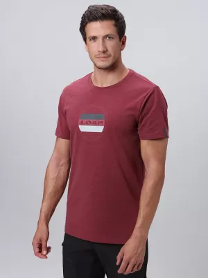 Tricou pentru bărbați LOAP BOJAR ROŞU
