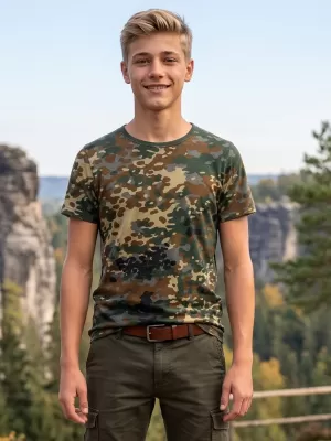 Tricou băieți BRANDIT T BD6017 FLECKTARN