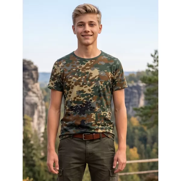  Tricou băieți BRANDIT T BD6017 FLECKTARN 