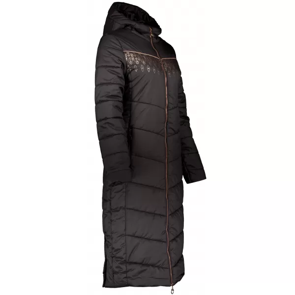  Palton de femei ALTISPORT DONNA NEGRU 