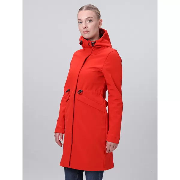  Palton softshell dama LOAP LUNARA ROŞU 