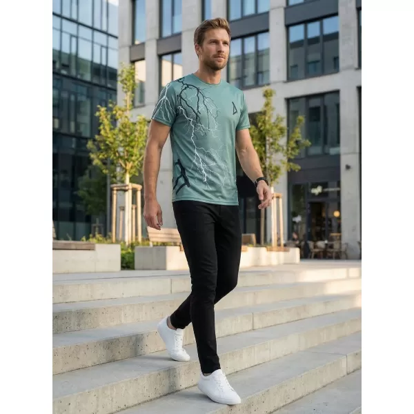  Tricou funcțional premium pentru bărbați ALTISPORT VOJ/ALM004TR01 KAKI/MILITAR 