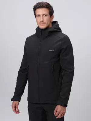 Jachetă softshell pentru bărbați LOAP LUCAS NEGRU