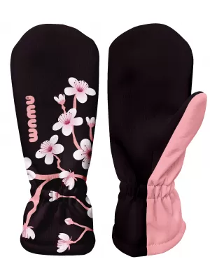 Mănuși de softshell pentru bebeluși WAMU SAKURY VIOLET