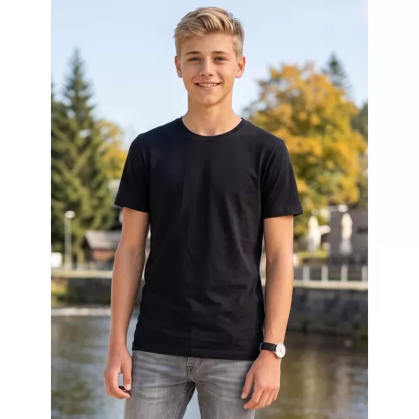  Tricou băieți BRANDIT T BD6017 NEGRU 