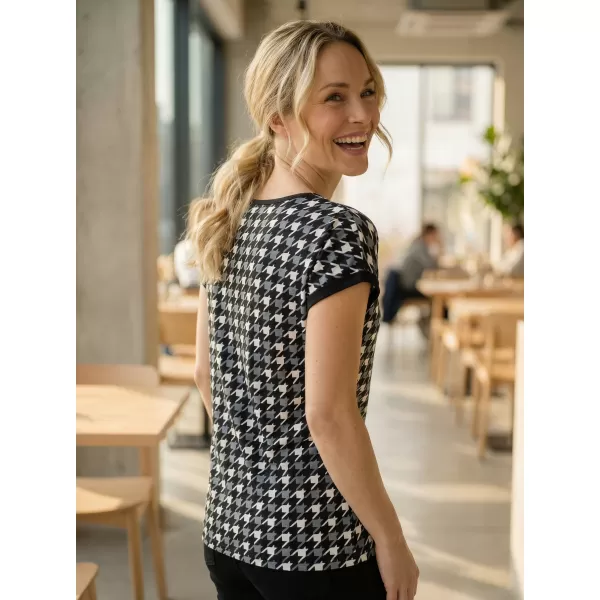  Tricou pentru femei ALTISPORT DORIA NEGRU 