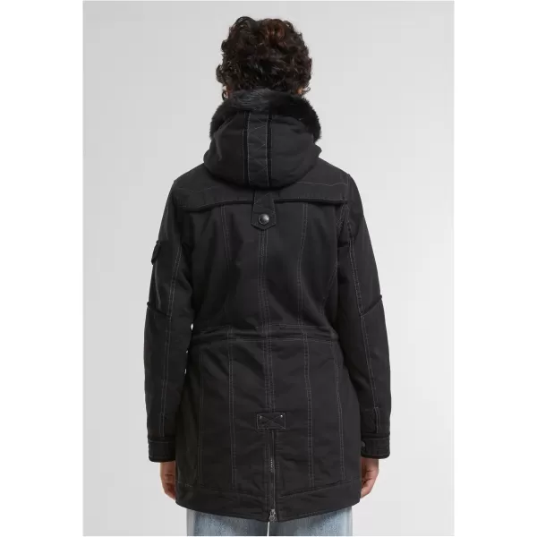  Parka de damă BRANDIT BD33122 NEGRU 