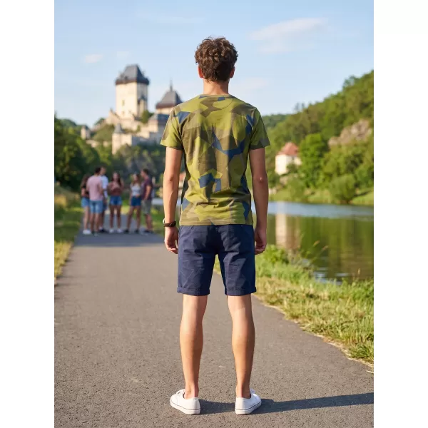  Tricou băieți BRANDIT T BD6017 CAMUFLAJ SUEDEZ 