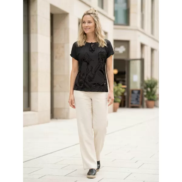  Tricou pentru femei ALTISPORT DEBBI NEGRU 
