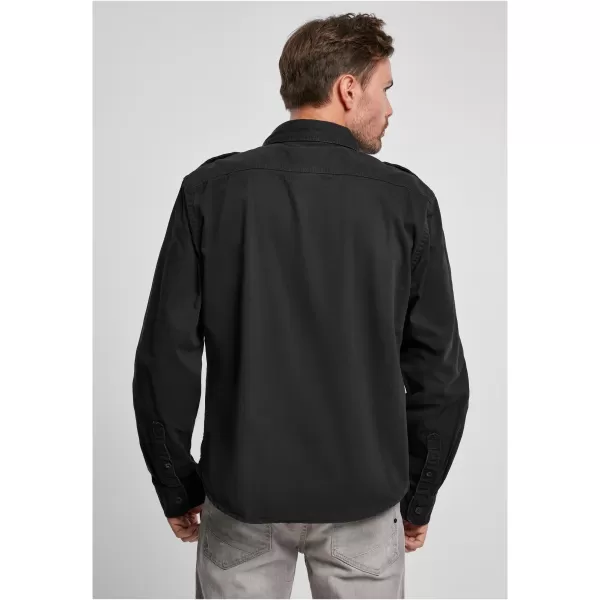  Cămaşă BRANDIT VINTAGE BD9373 NEGRU 