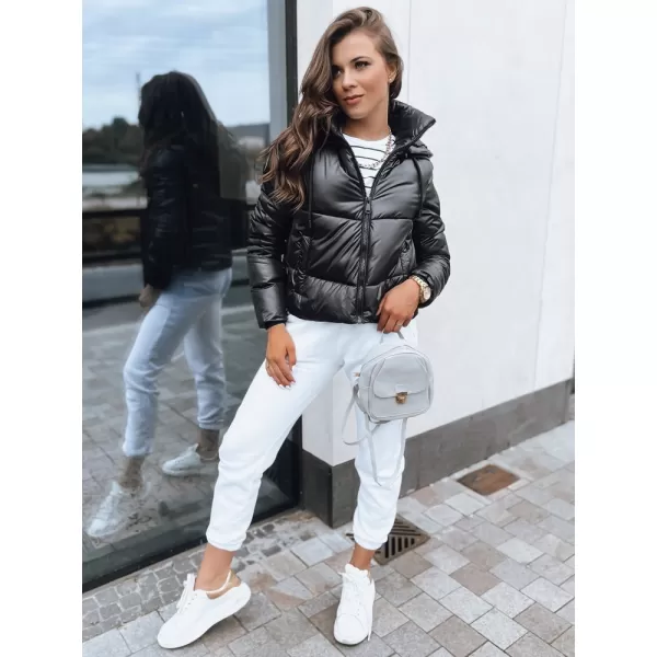  Geacă pentru doamne DSTREET LOLAROSE TY3684 NEGRU 