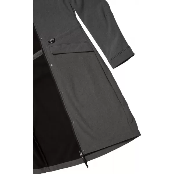  Palton softshell dama LOAP LUNARA GRI ÎNCHIS 