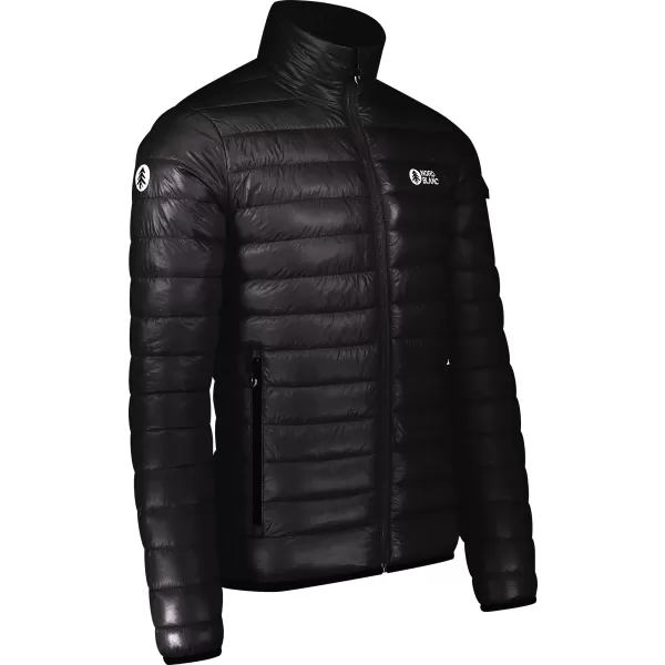  Jachetă matlasată pentru bărbați NORDBLANC EAGLEHEART NBWJM8067 NEGRU 