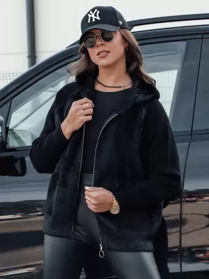 Geacă pentru doamne DSTREET KATHERINE NEGRU