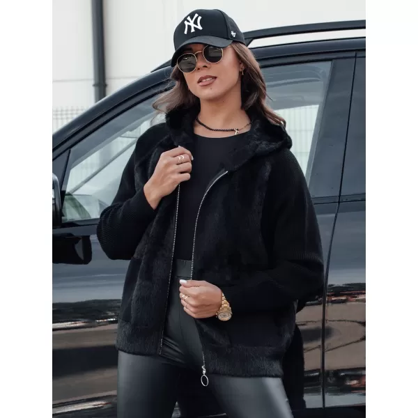  Geacă pentru doamne DSTREET KATHERINE NEGRU 