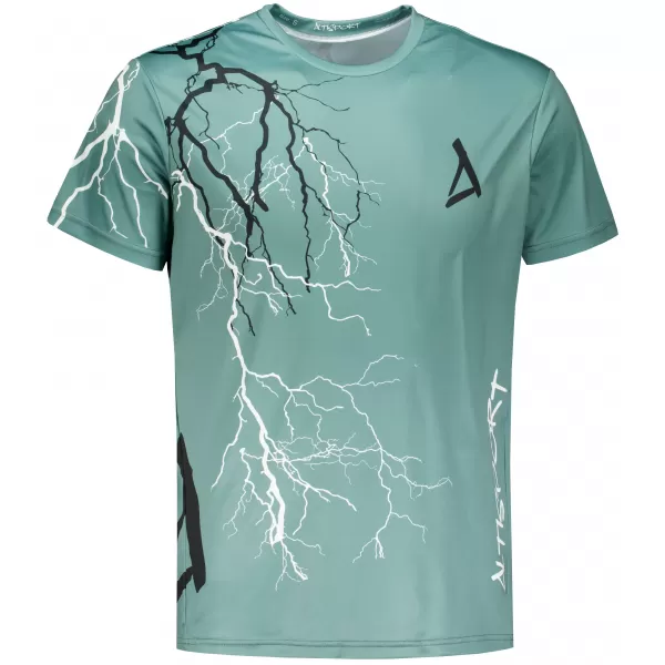  Tricou funcțional premium pentru bărbați ALTISPORT VOJ/ALM004TR01 KAKI/MILITAR 