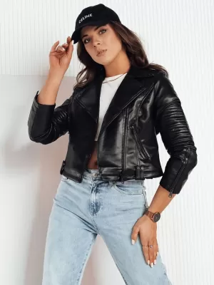 Sacou din piele DSTREET NEGRA ty4163 NEGRU