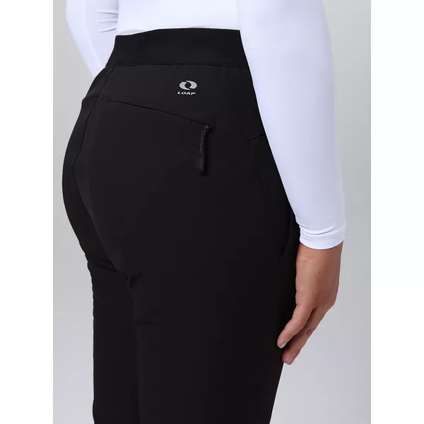  Pantalonii pentru doamne LOAP URMERA NEGRU 