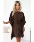 Rochie NUMOCO SOFIA 287-33 CIOCOLATĂ