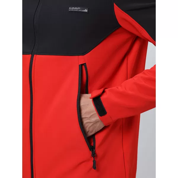 Jachetă softshell pentru bărbați LOAP LUCAS ROŞU 