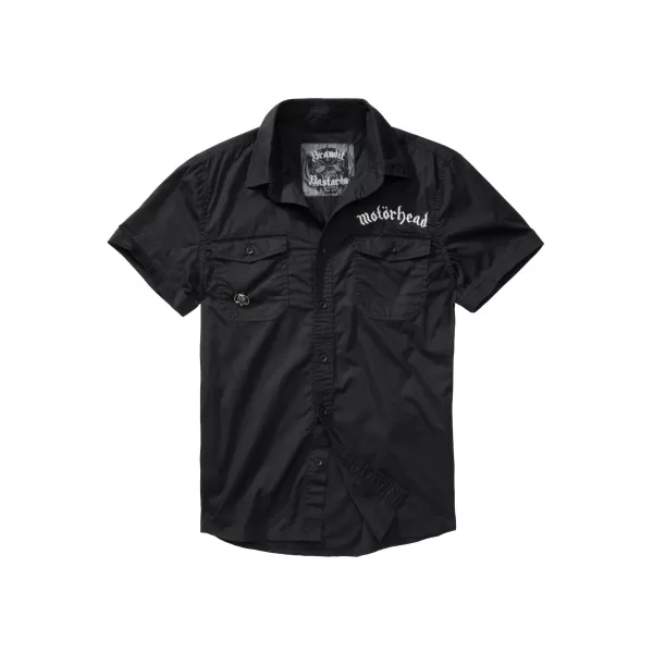  Cămaşă BRANDIT BD61011 NEGRU 