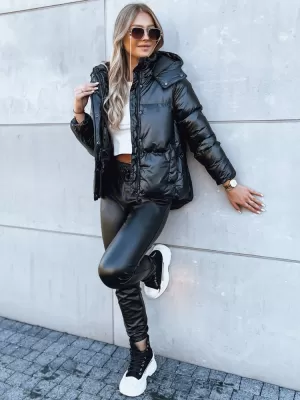 Geacă pentru doamne DSTREET COLLAR NEGRU