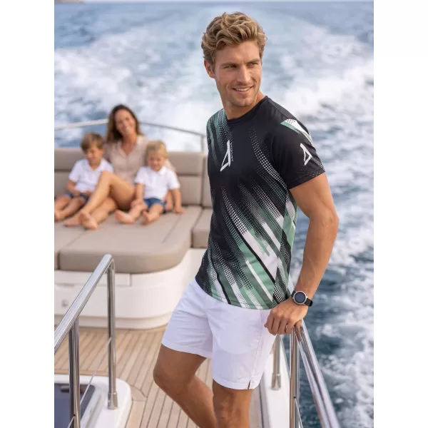  Tricou funcțional premium pentru bărbați ALTISPORT VOJ/ALM028TR01 KAKI/MILITAR 