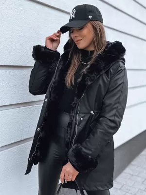 Geacă pentru femei DSTREET ARCTIC NEGRU