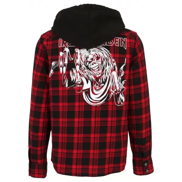  Panoul pentru bărbați BRANDIT IRON MAIDEN BD61048 ROȘU ÎNCHIS/NEGRU 